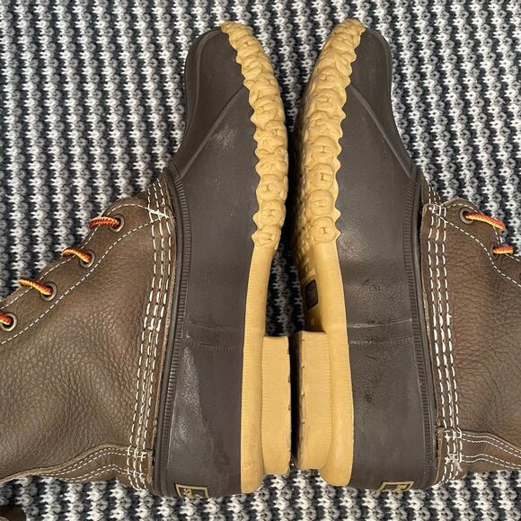 Bean Boot by L. L. Bean 8” lace up duck boot women’s shoe size 7 - Picture 9 of 12